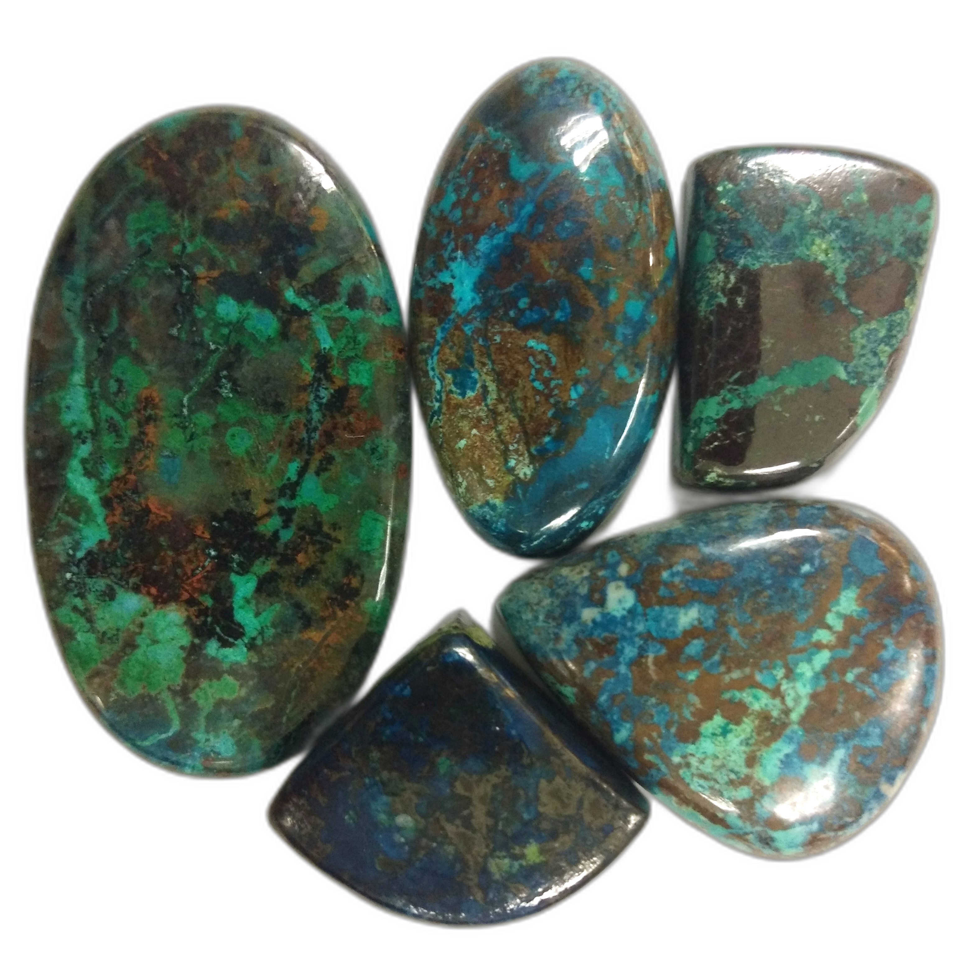 Azurite chrysocola